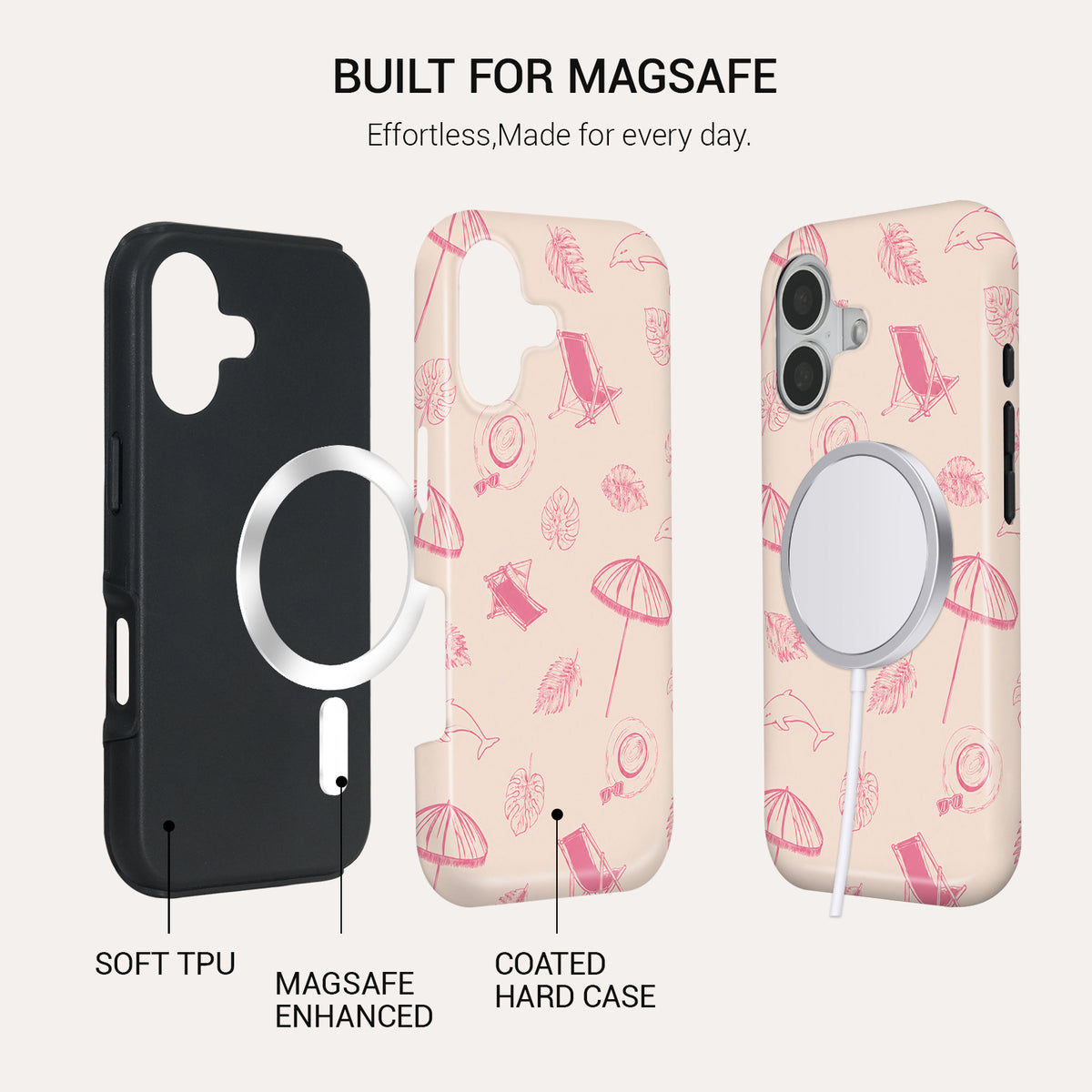 Vacation Mode Tough Phone Case#DEVICE_iPhone 17
