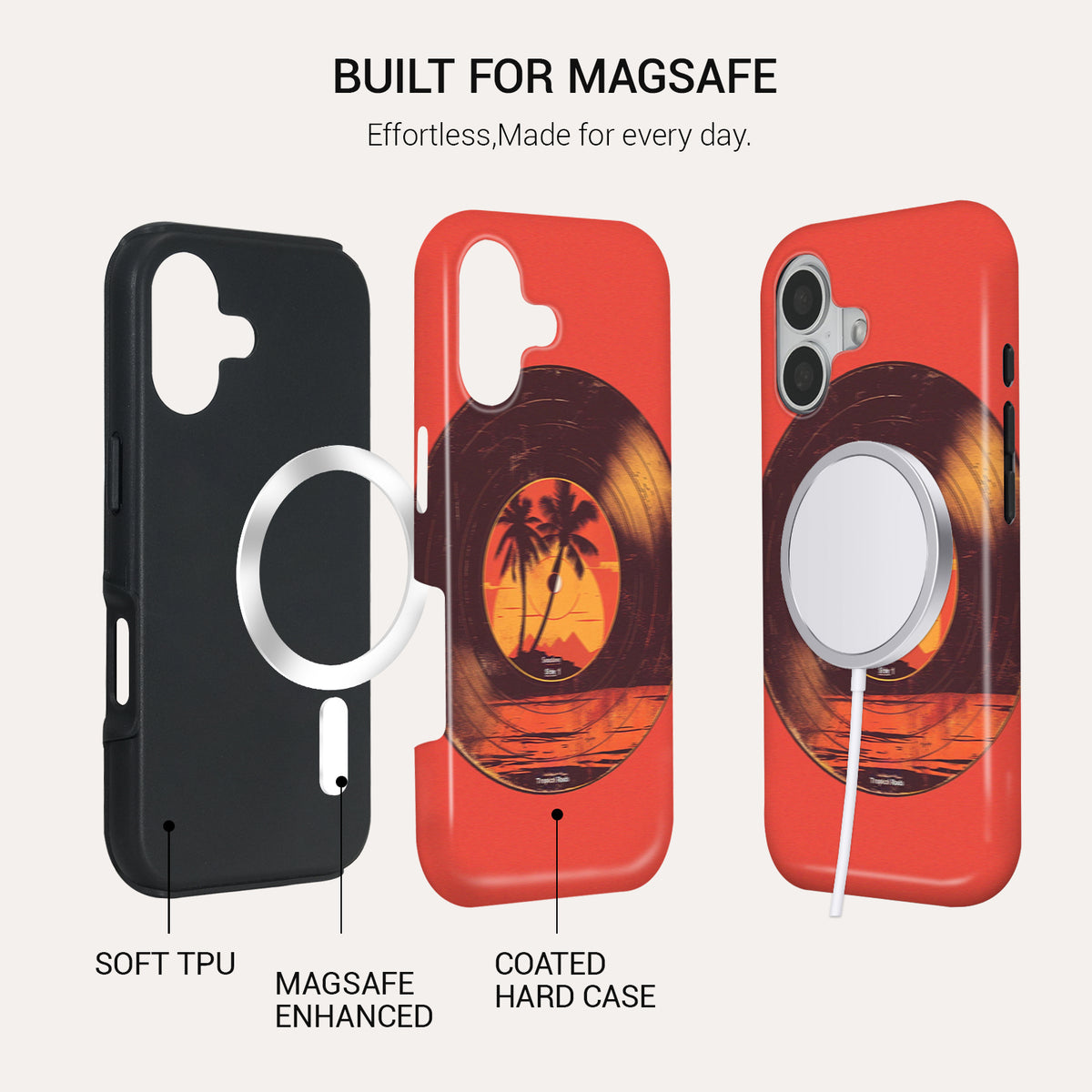 On Repeat Tough Phone Case#DEVICE_iPhone 17