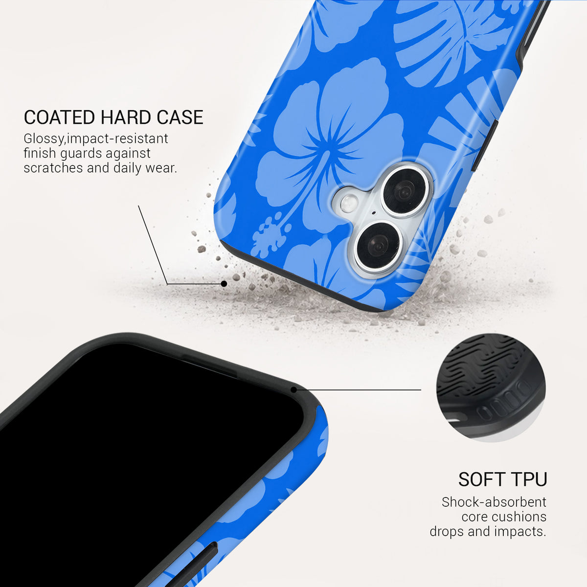 Ocean Bloom Tough Phone Case#DEVICE_iPhone 17
