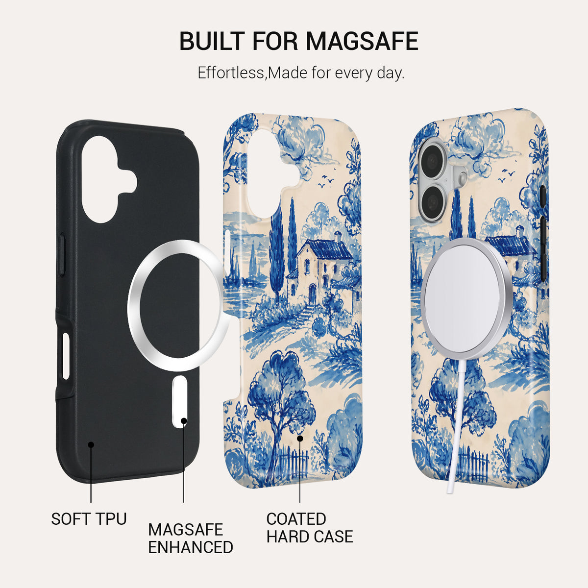 Toile Village Tough Phone Case#DEVICE_iPhone 17