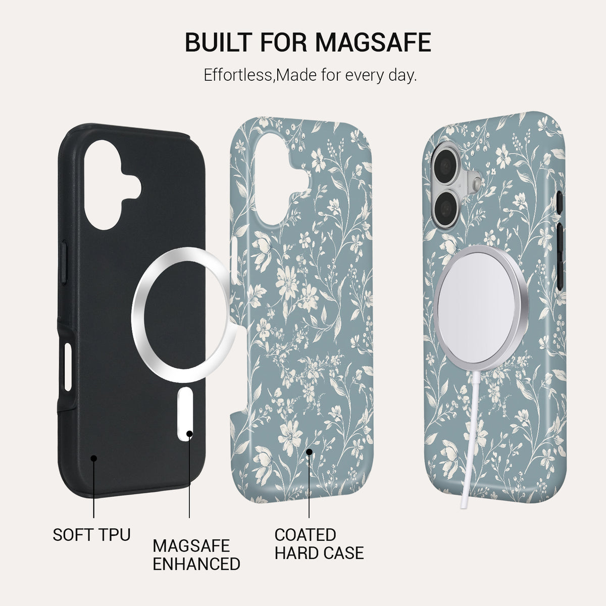 Morning Hush Tough Phone Case#DEVICE_iPhone 17