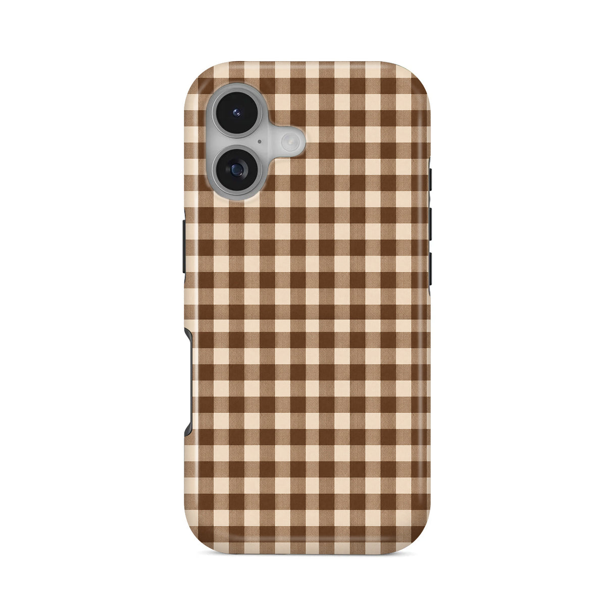 Cocoa Check Tough Phone Case#DEVICE_iPhone 17