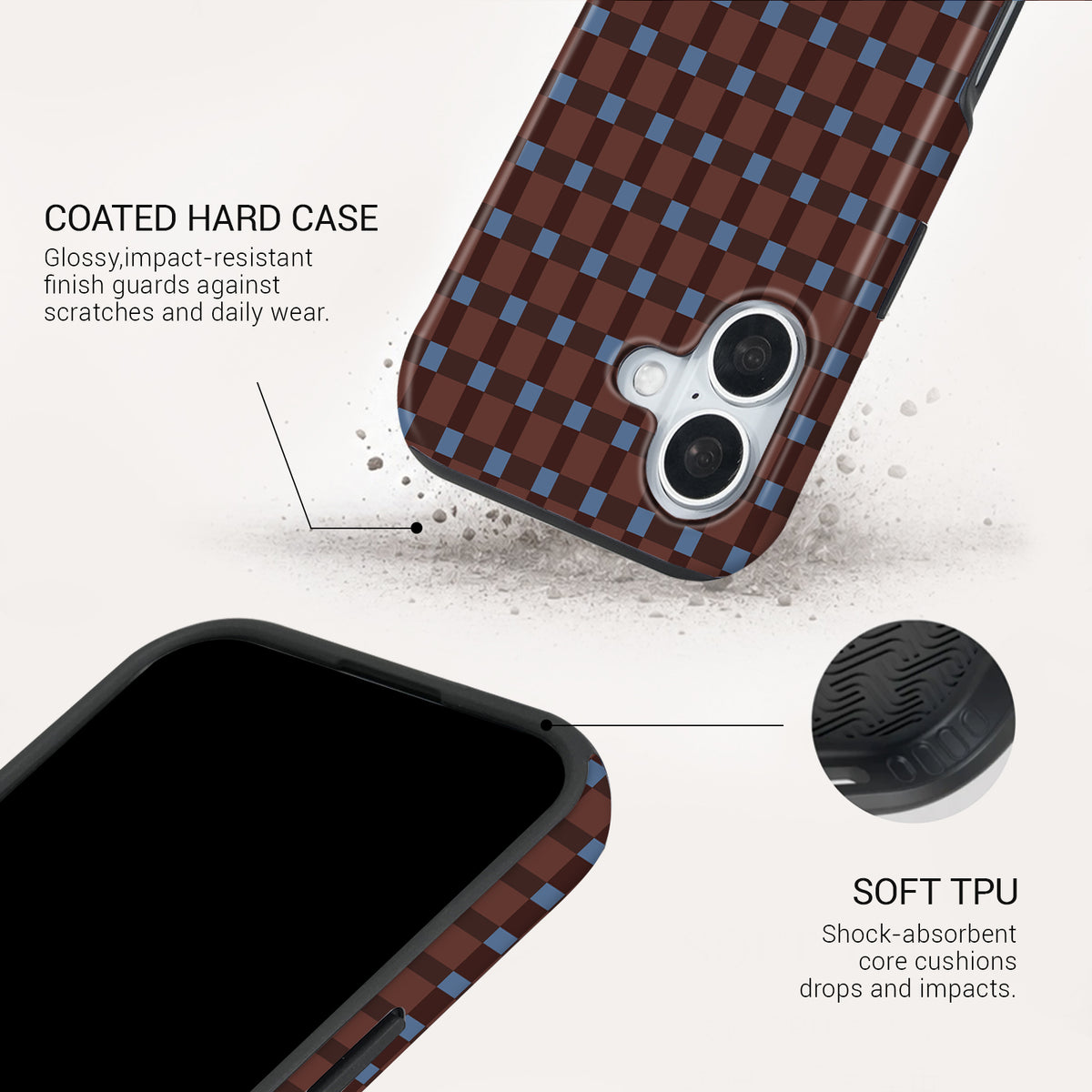 Gridlock Tough Phone Case#DEVICE_iPhone 17