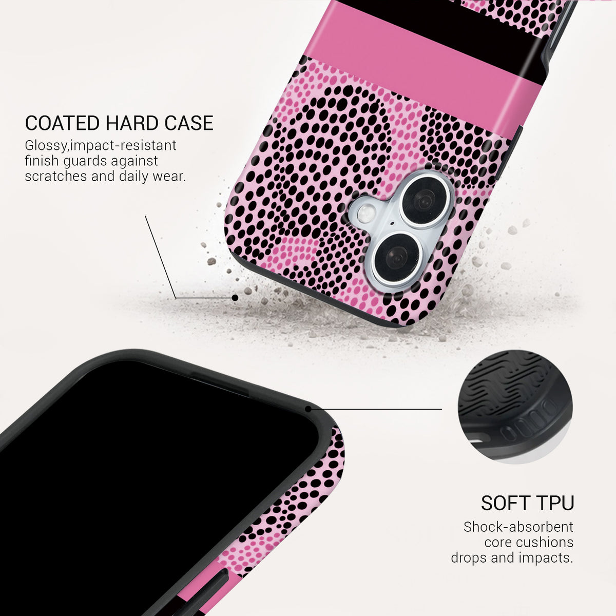Pink Riot Tough Phone Case#DEVICE_iPhone 17