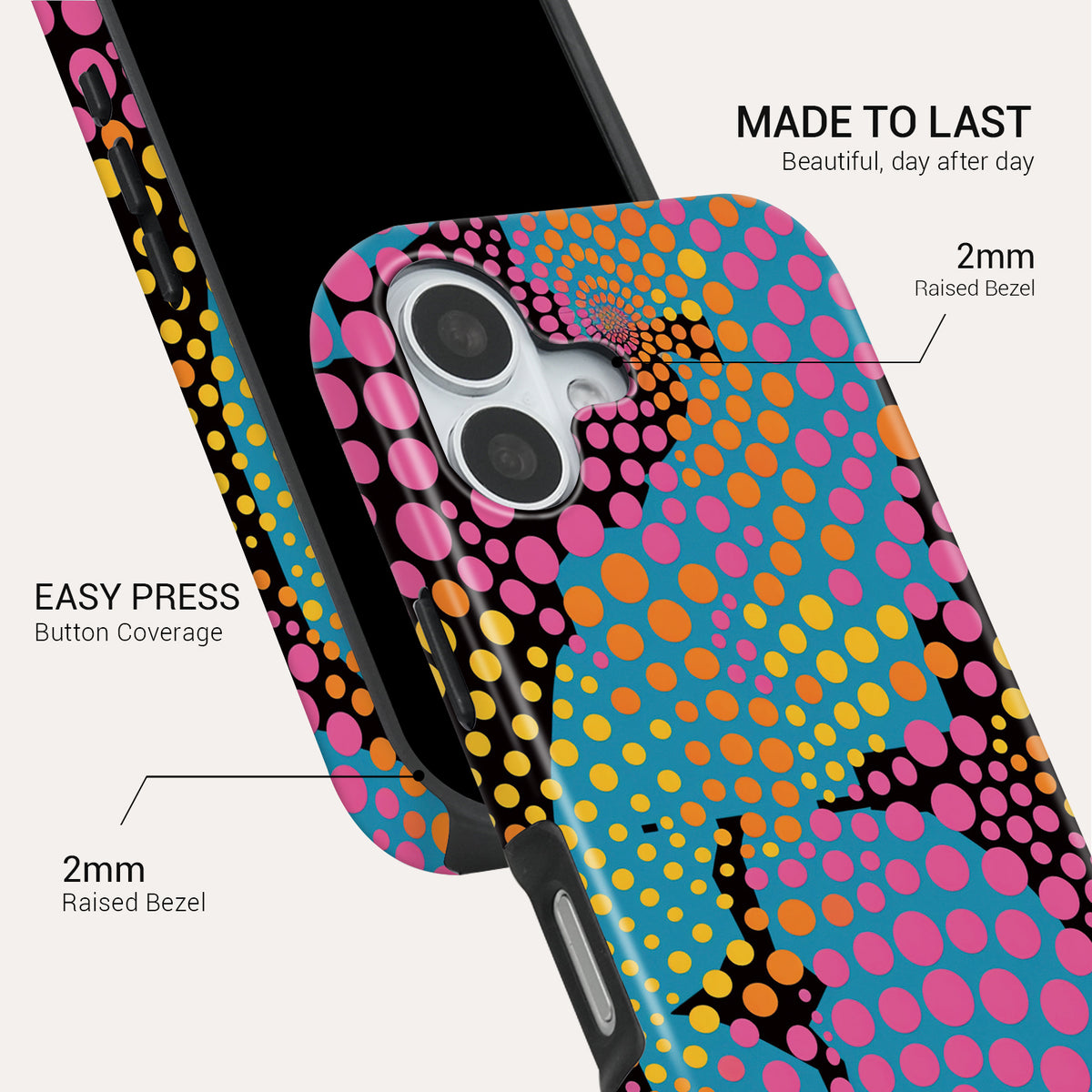 Dot Riot Tough Phone Case#DEVICE_iPhone 17