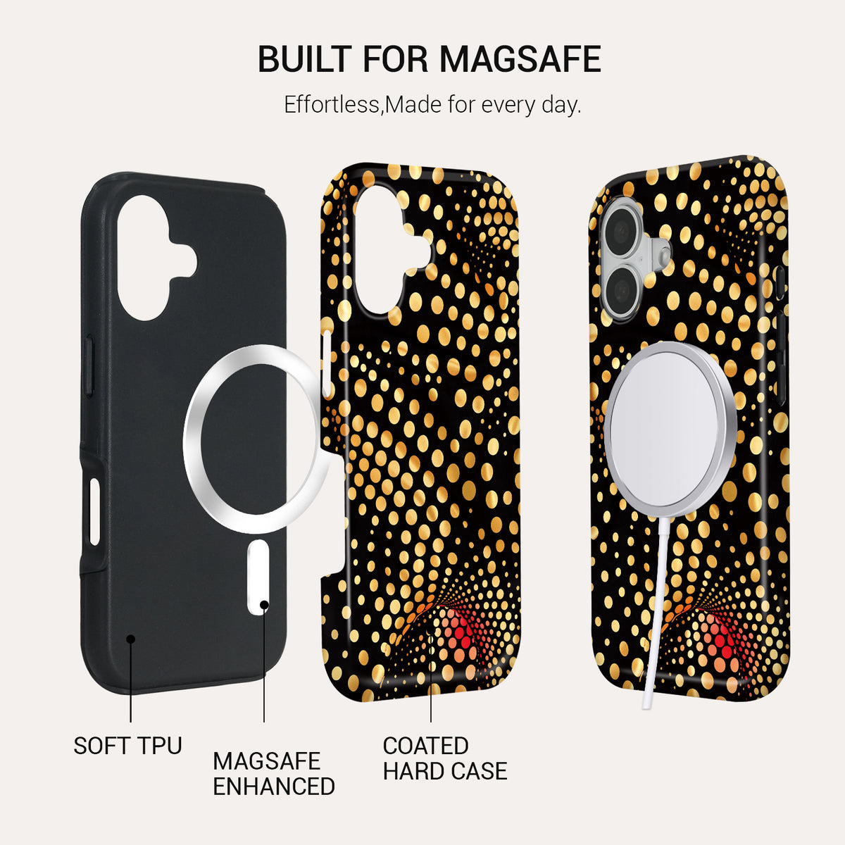 Night Pulse Tough Phone Case#DEVICE_iPhone 17