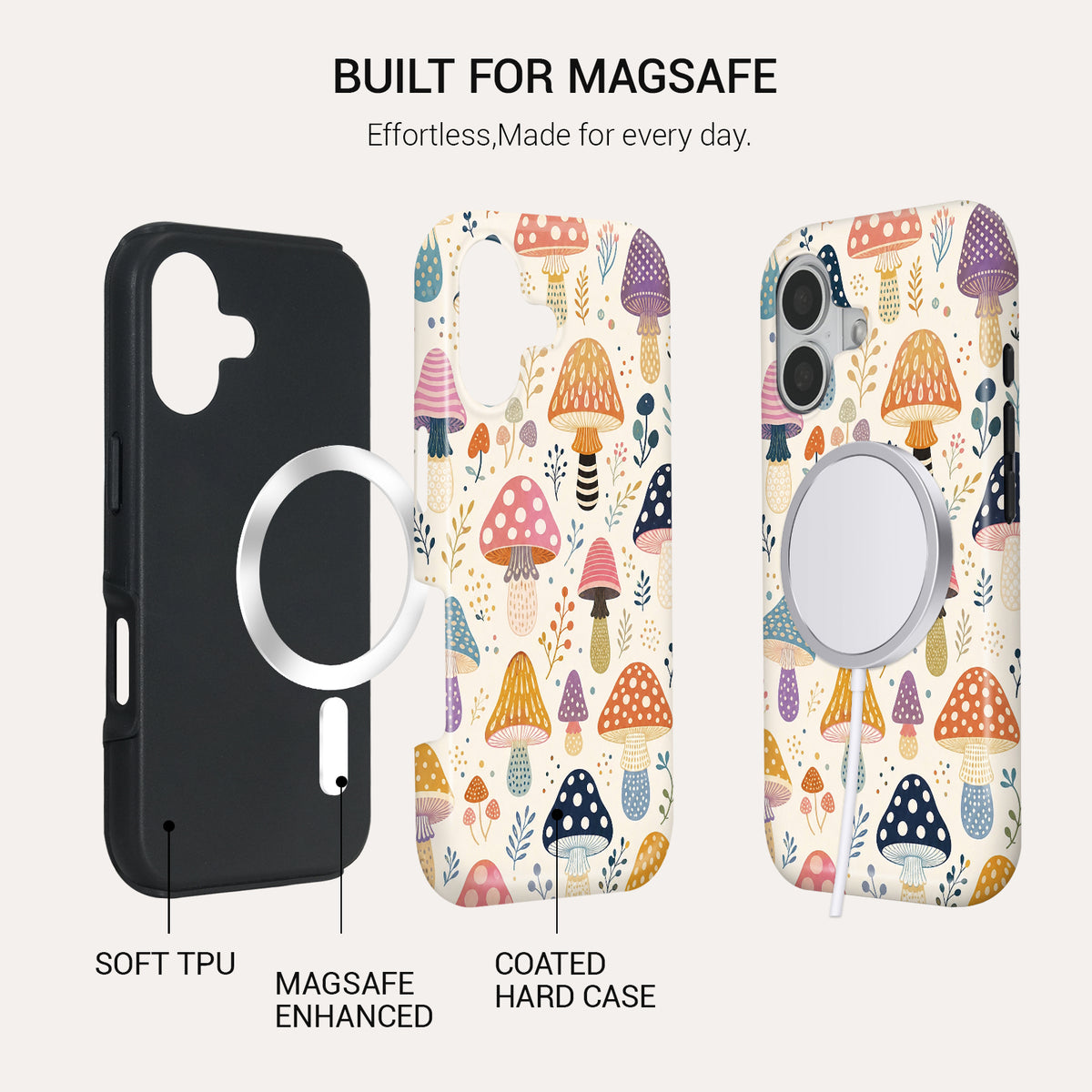Shroom Party Tough Phone Case#DEVICE_iPhone 17