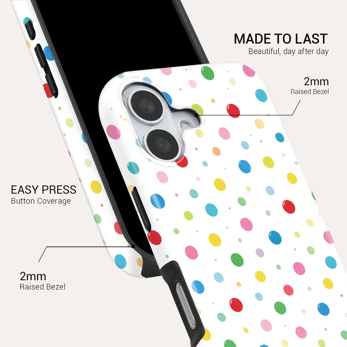 Confetti Tough Phone Case#DEVICE_iPhone 17