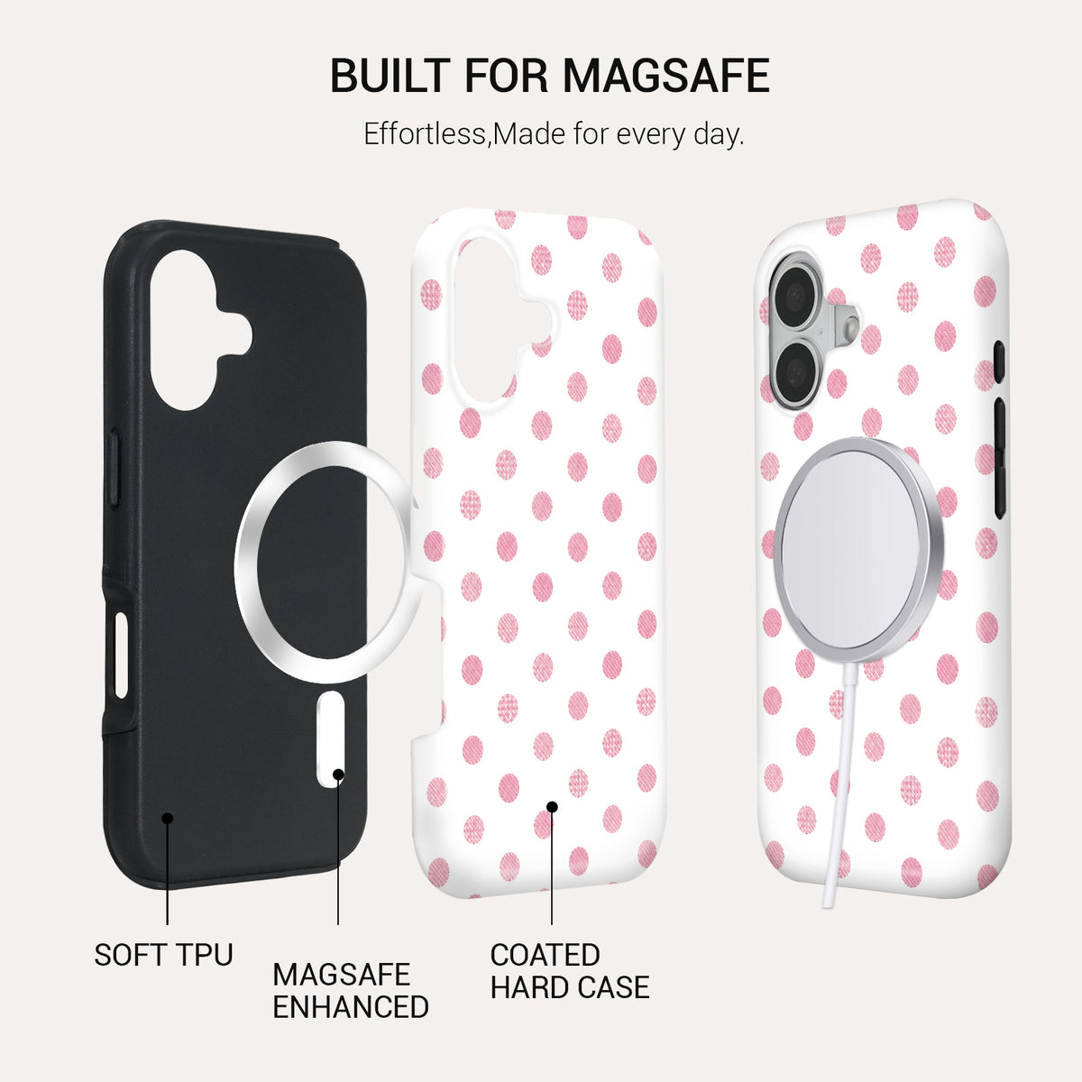 Blush Tough Phone Case#DEVICE_iPhone 17