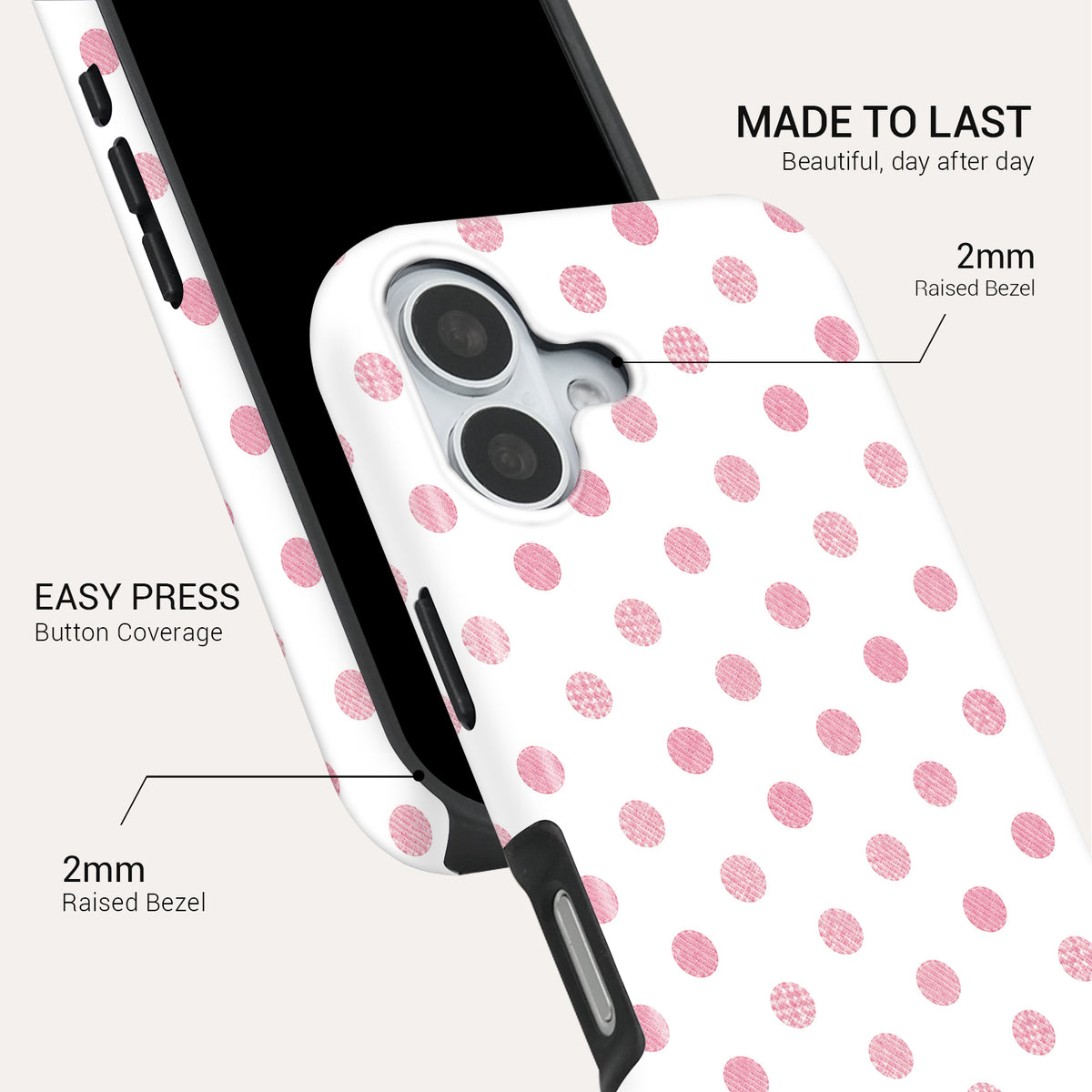 Blush Tough Phone Case#DEVICE_iPhone 17