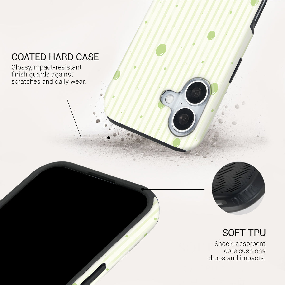 Lime Fizz Tough Phone Case#DEVICE_iPhone 17