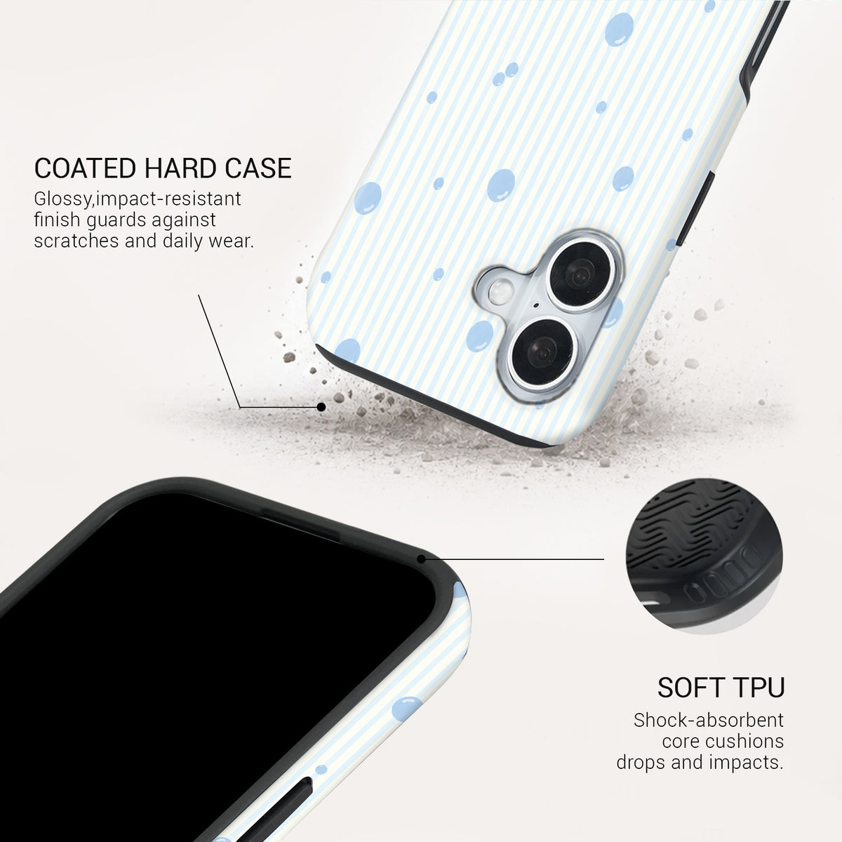 Blue Soda Tough Phone Case#DEVICE_iPhone 17