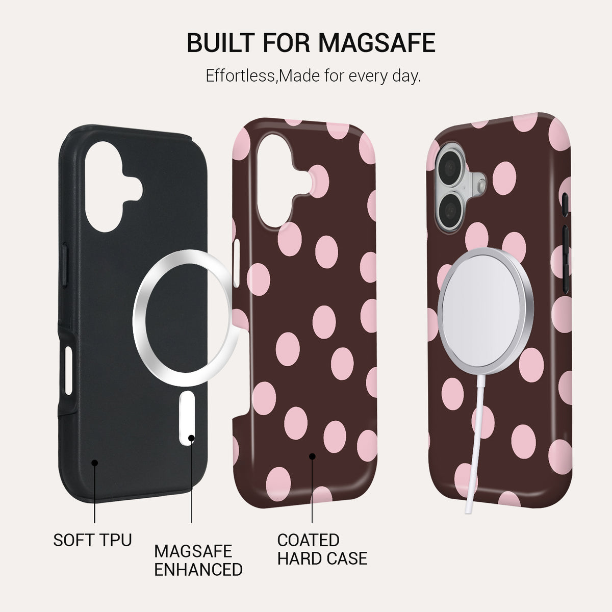 Chocolate Kiss Tough Phone Case#DEVICE_iPhone 17