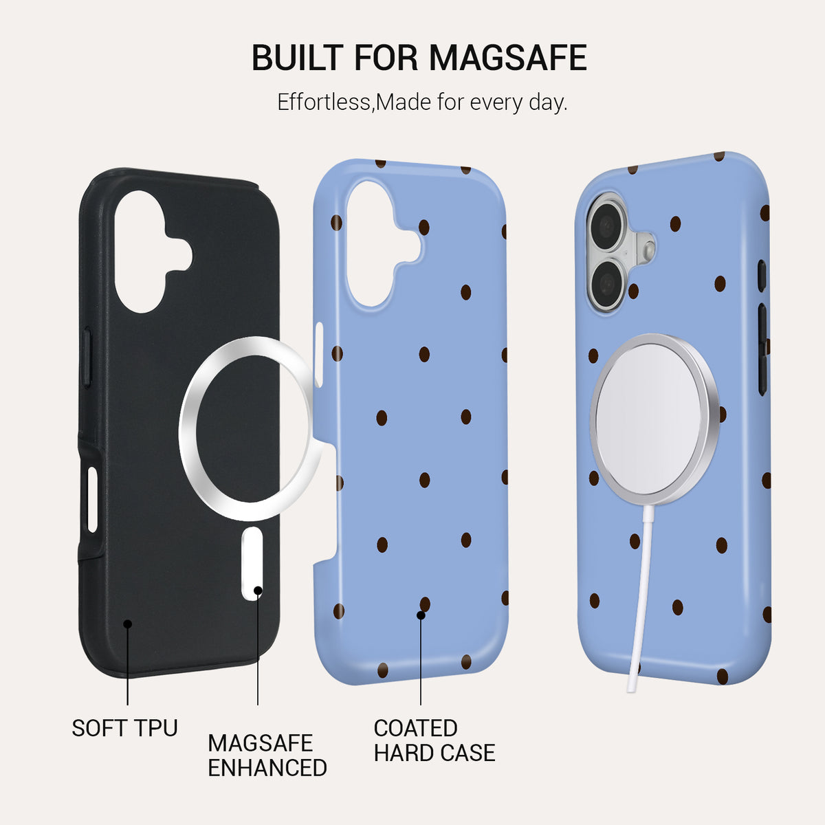 Morning Fog Tough Phone Case#DEVICE_iPhone 17