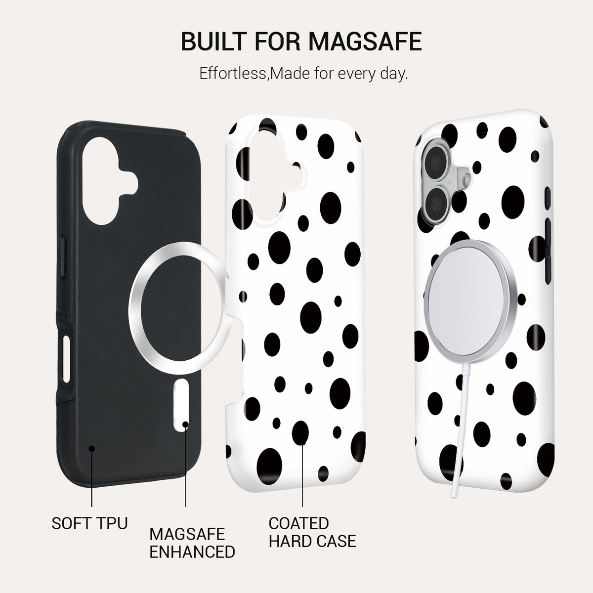 Dalmatian Vibe Tough Phone Case#DEVICE_iPhone 17
