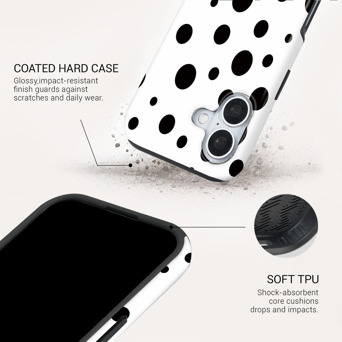 Dalmatian Vibe Tough Phone Case#DEVICE_iPhone 17
