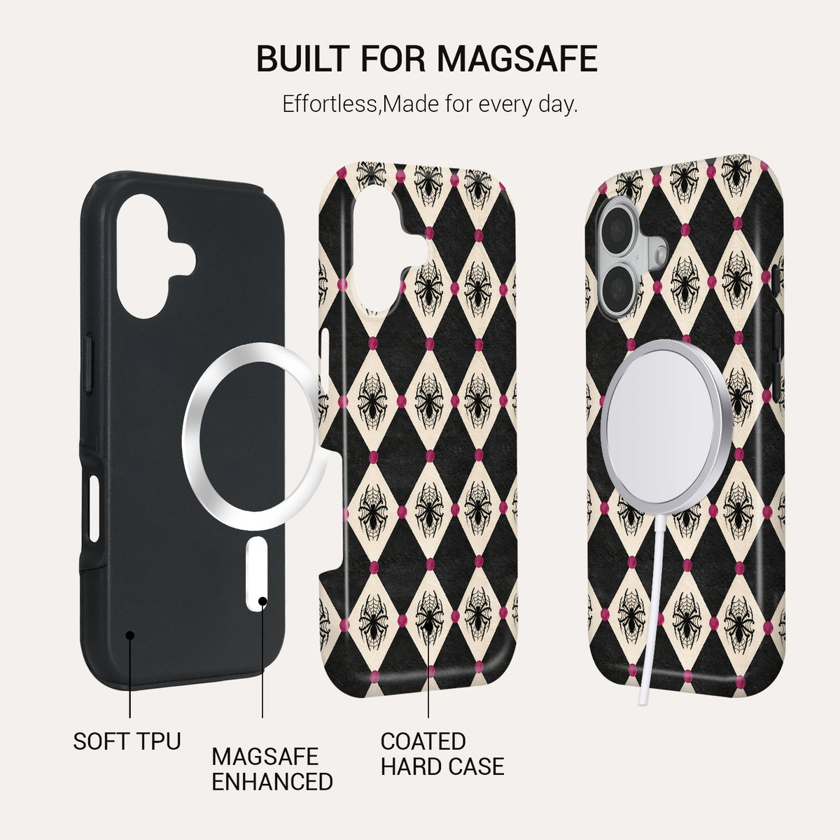 Harlequin Tough Phone Case#DEVICE_iPhone 17