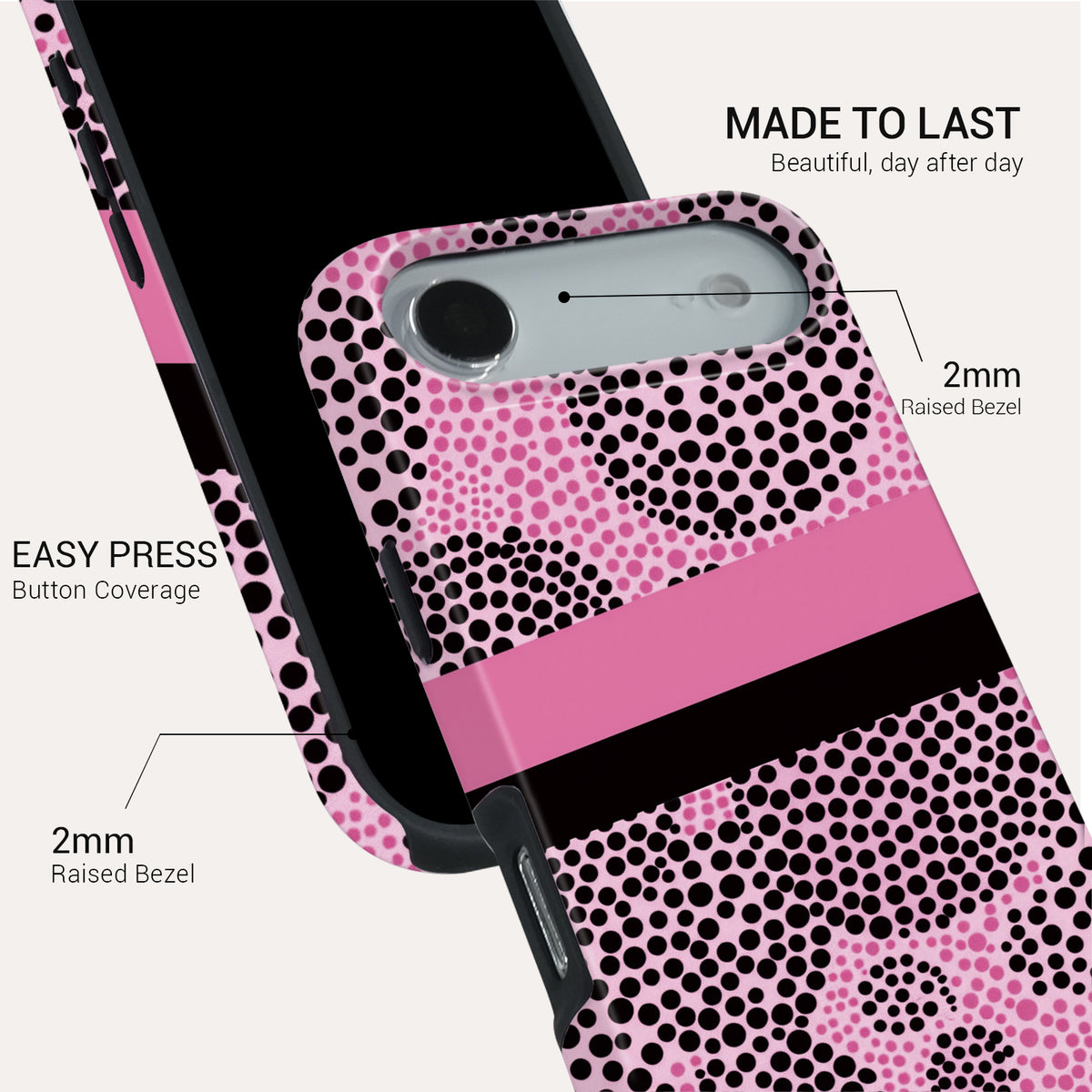 Pink Riot Tough Phone Case#DEVICE_iPhone 17 Air