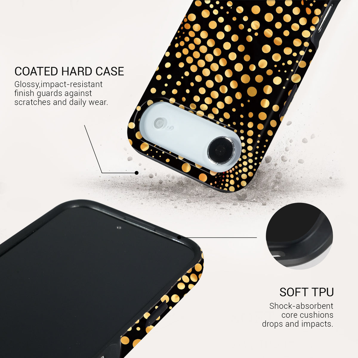 Night Pulse Tough Phone Case#DEVICE_iPhone 17 Air