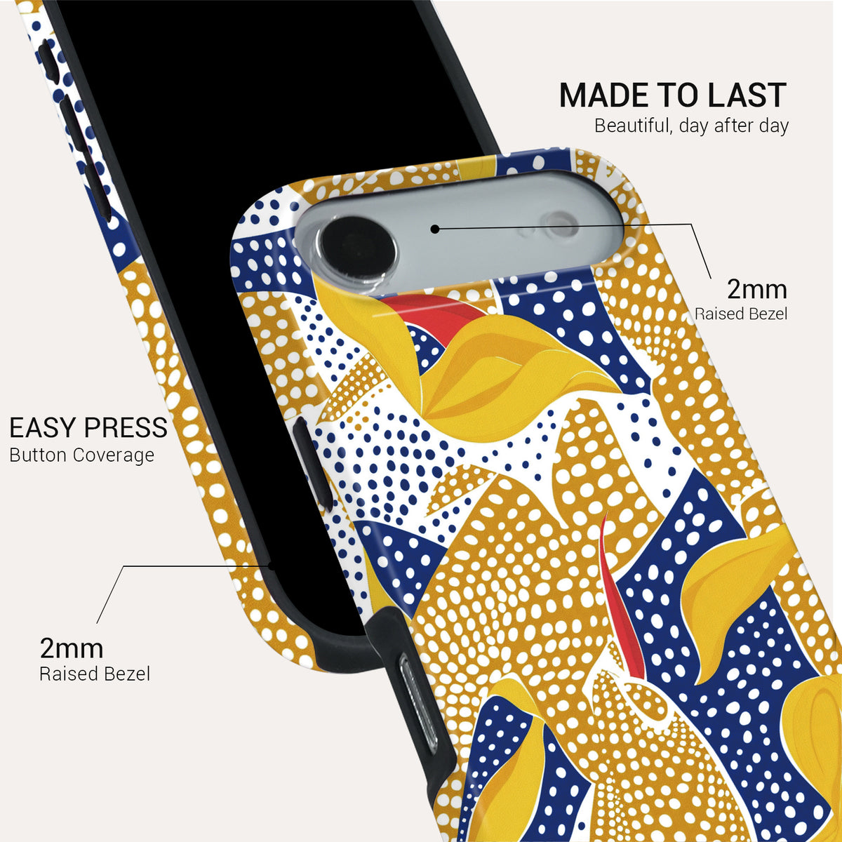Dappled Tough Phone Case#DEVICE_iPhone 17 Air