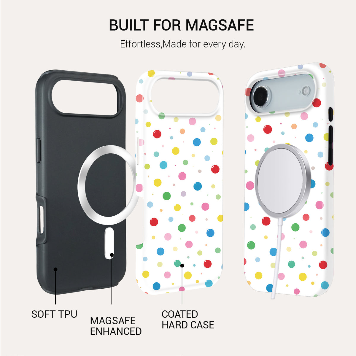 Confetti Tough Phone Case#DEVICE_iPhone 17 Air
