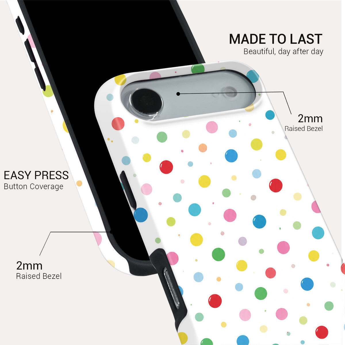Confetti Tough Phone Case#DEVICE_iPhone 17 Air