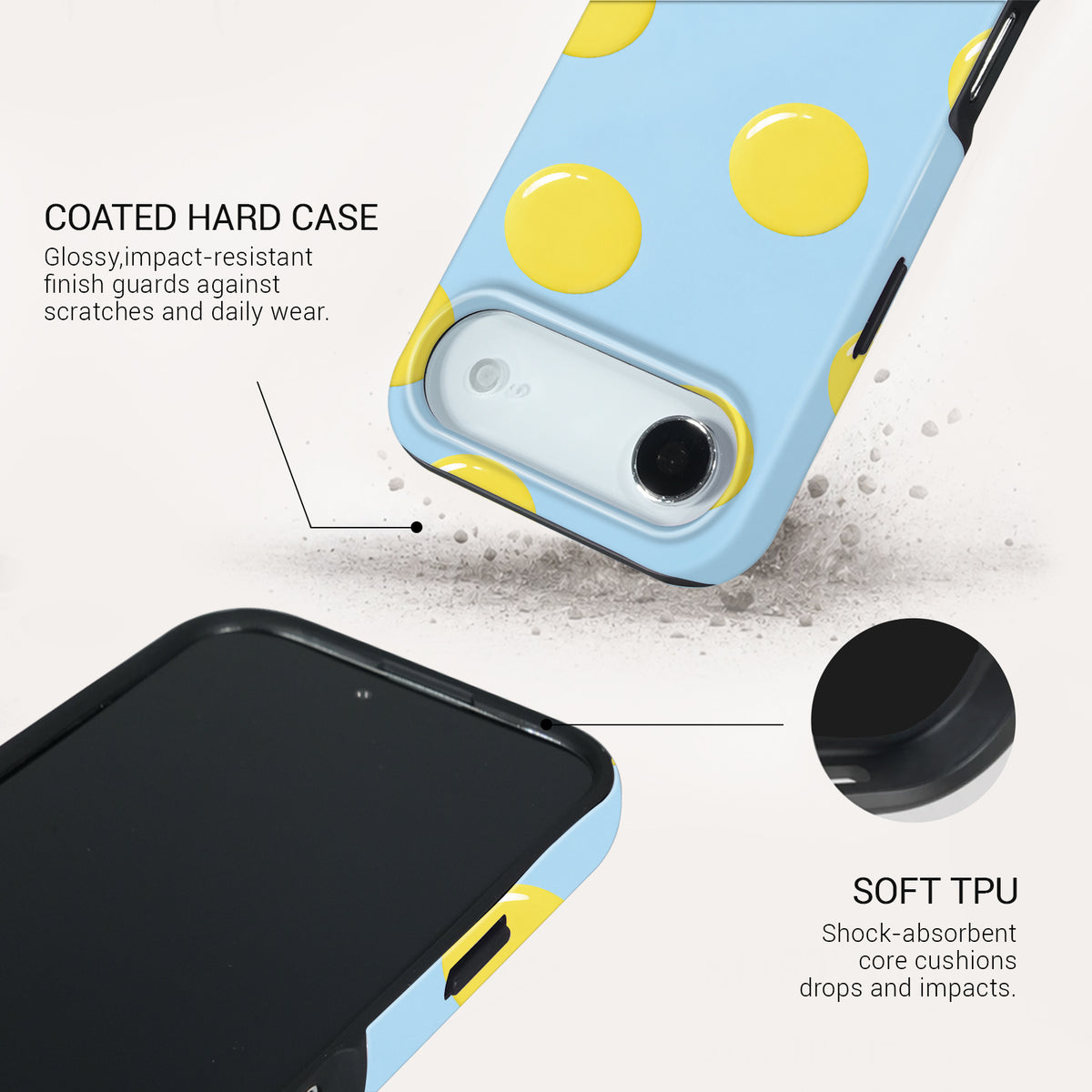 Lemon Drop Tough Phone Case#DEVICE_iPhone 17 Air