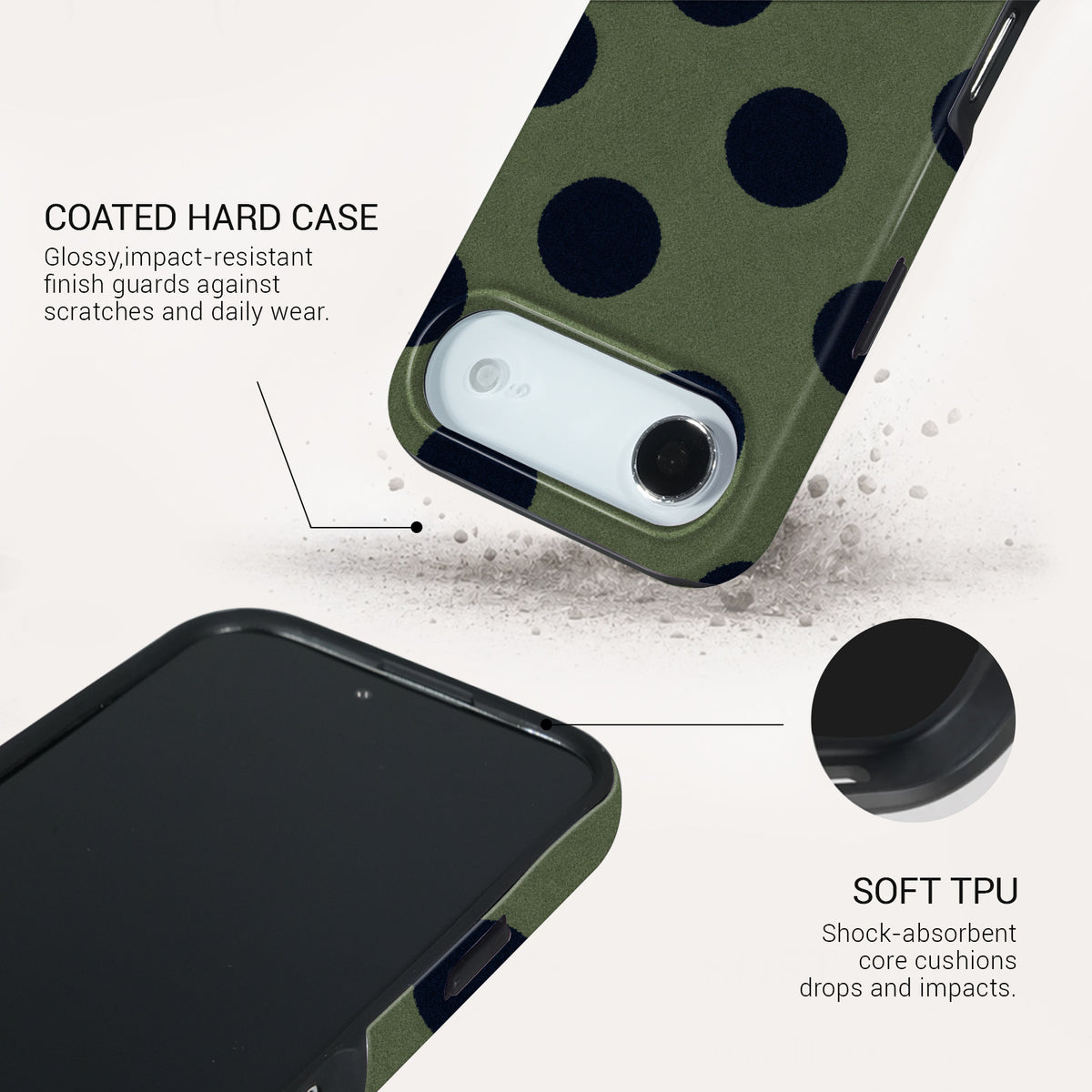 Olive Tough Phone Case#DEVICE_iPhone 17 Air