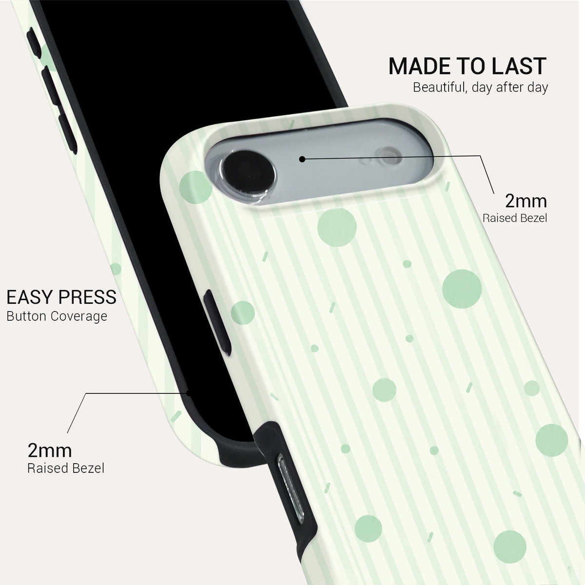Mint Tea Tough Phone Case#DEVICE_iPhone 17 Air