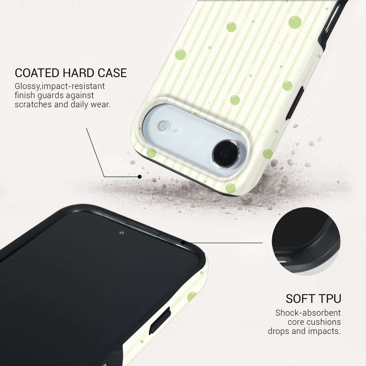 Lime Fizz Tough Phone Case#DEVICE_iPhone 17 Air