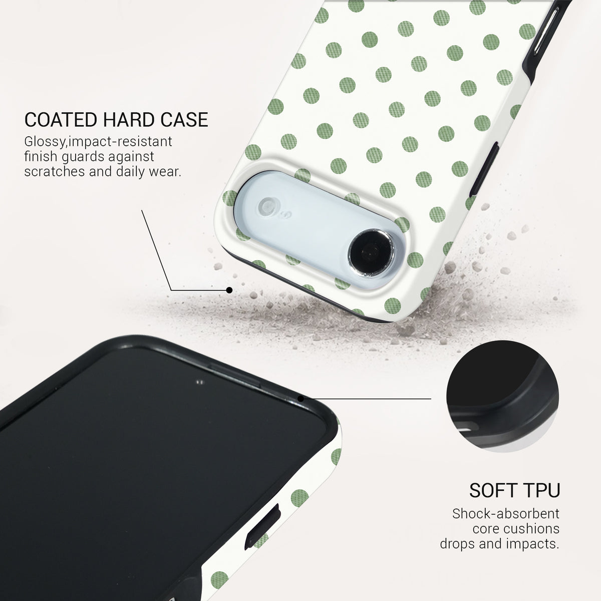 Green Apple Tough Phone Case#DEVICE_iPhone 17 Air