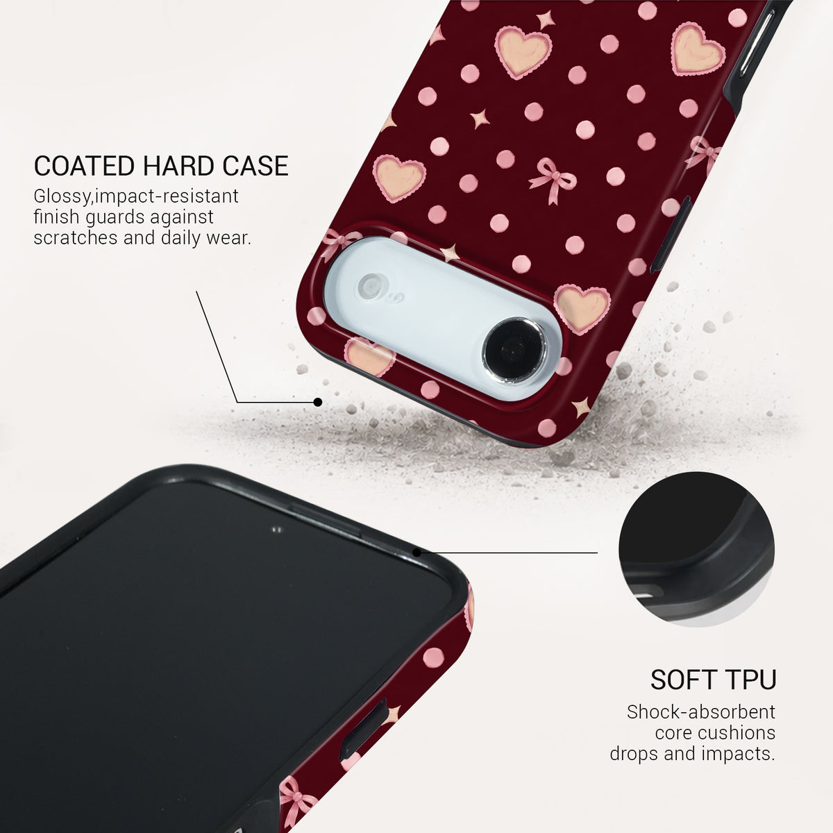 Heartstrings Tough Phone Case#DEVICE_iPhone 17 Air