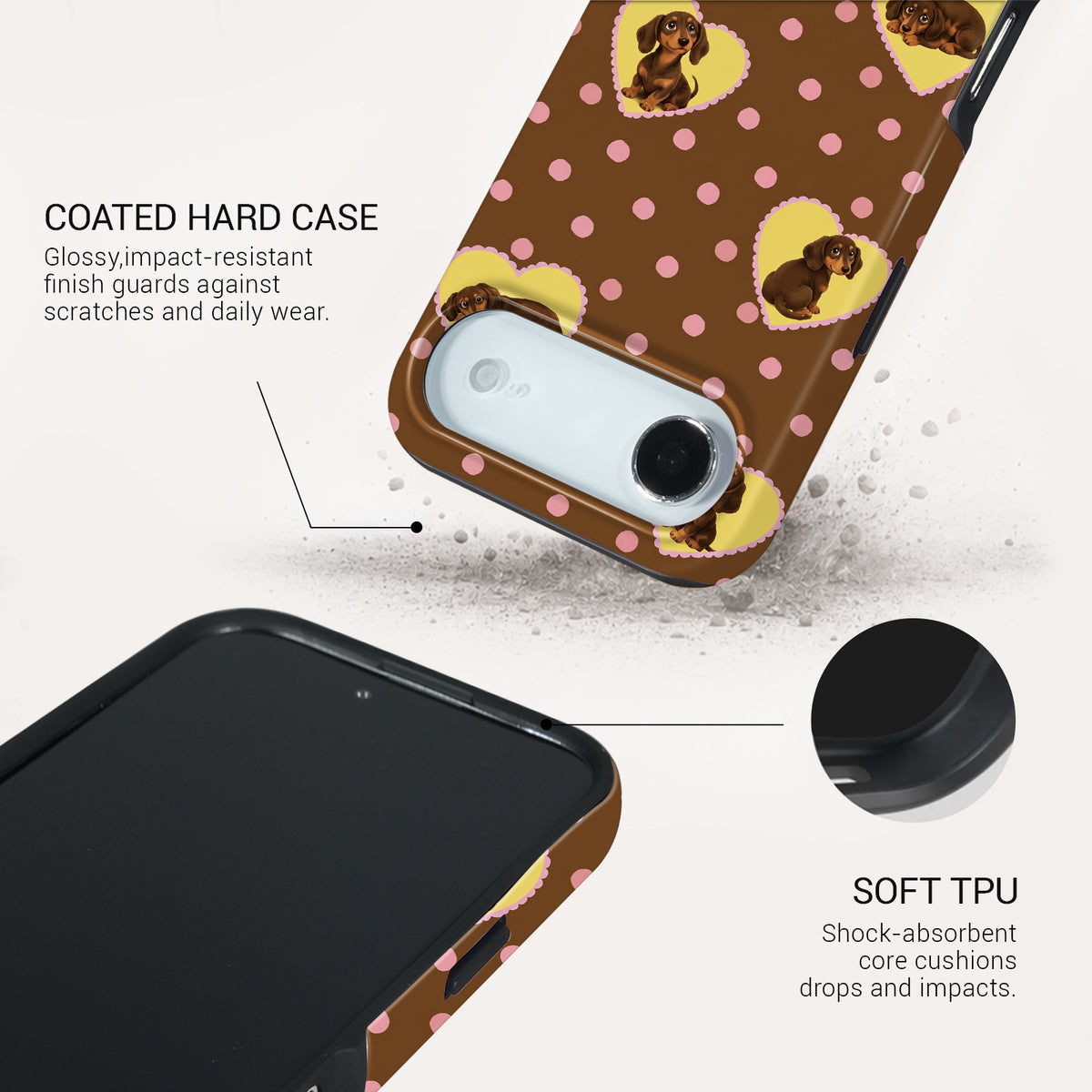 Puppy Love Tough Phone Case#DEVICE_iPhone 17 Air