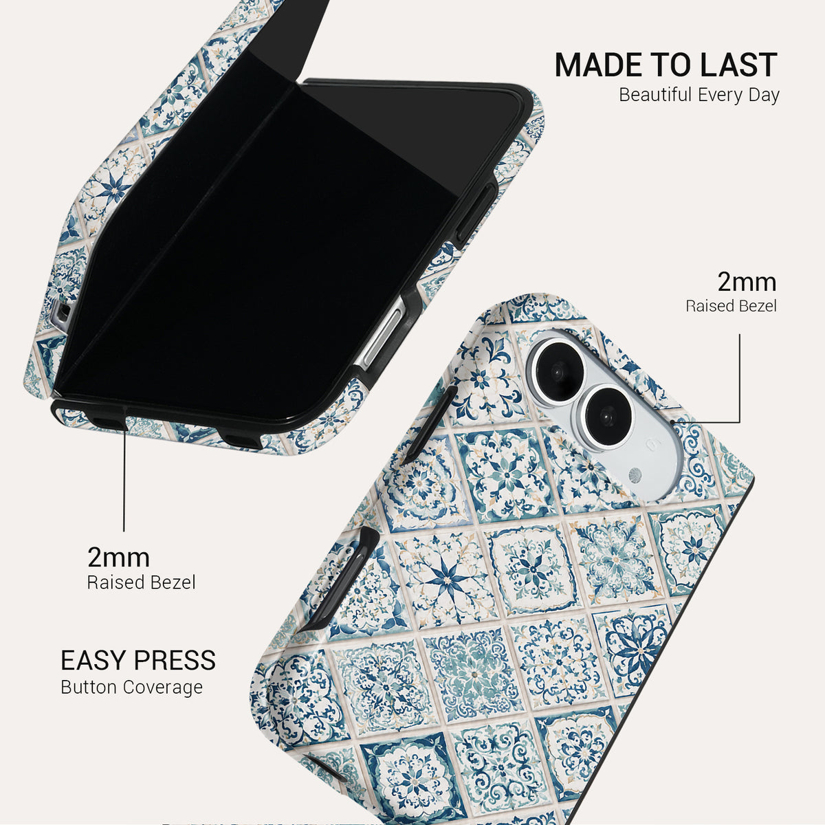 Azulejo Tough Phone Case#DEVICE_iPhone Duo