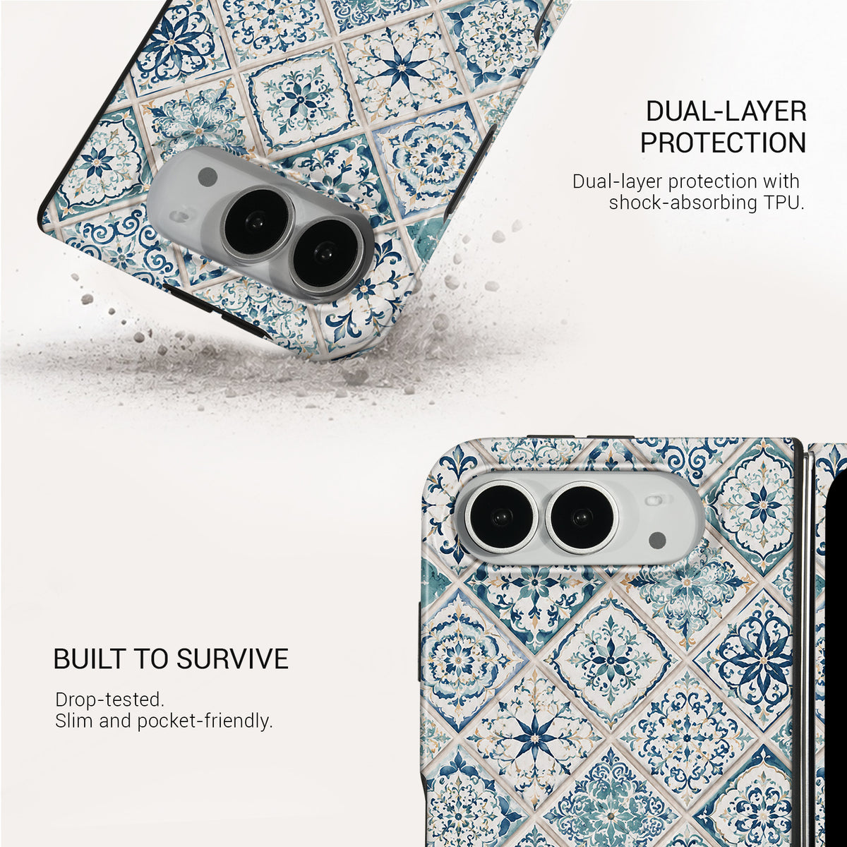 Azulejo Tough Phone Case#DEVICE_iPhone Duo