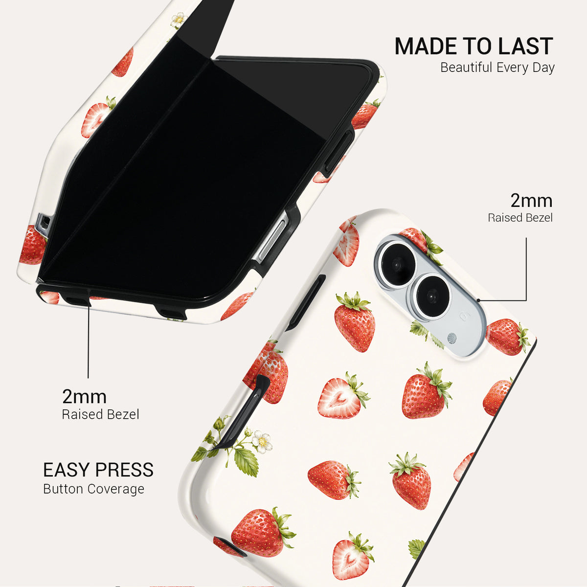Berry Sweet Tough Phone Case#DEVICE_iPhone Duo