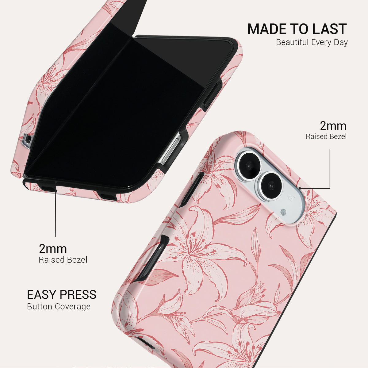 Blooming Tough Phone Case#DEVICE_iPhone Duo