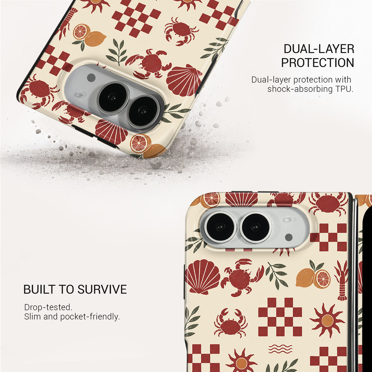 Boardwalk Tough Phone Case#DEVICE_iPhone Duo