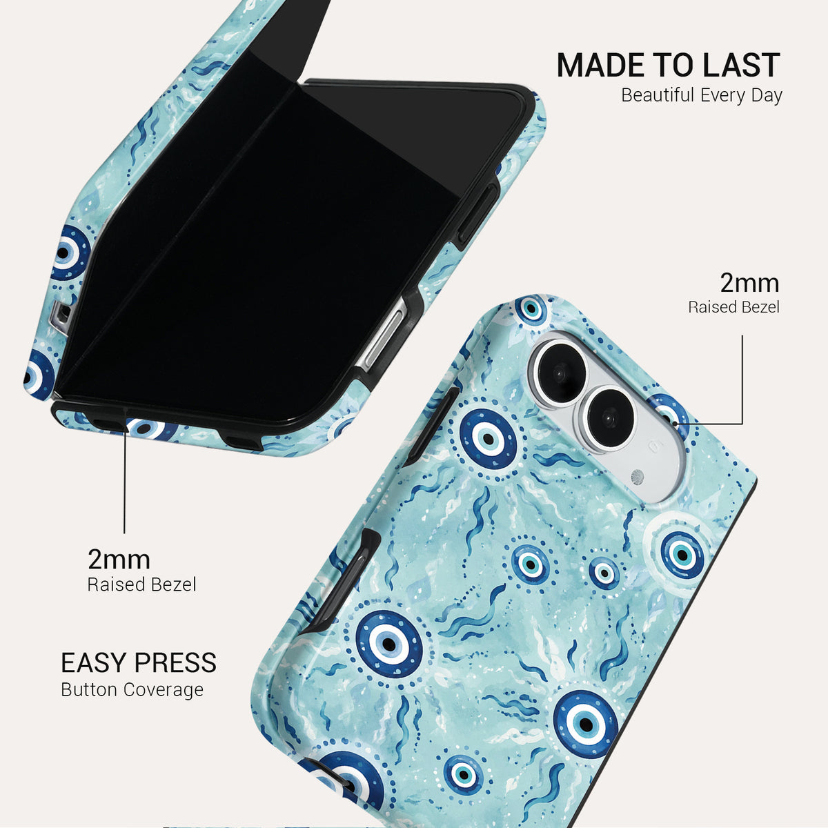Evil Eye Tough Phone Case#DEVICE_iPhone Duo