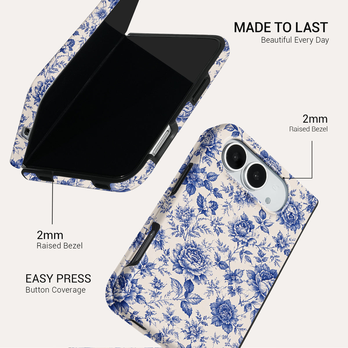 Porcelain Tough Phone Case#DEVICE_iPhone Duo