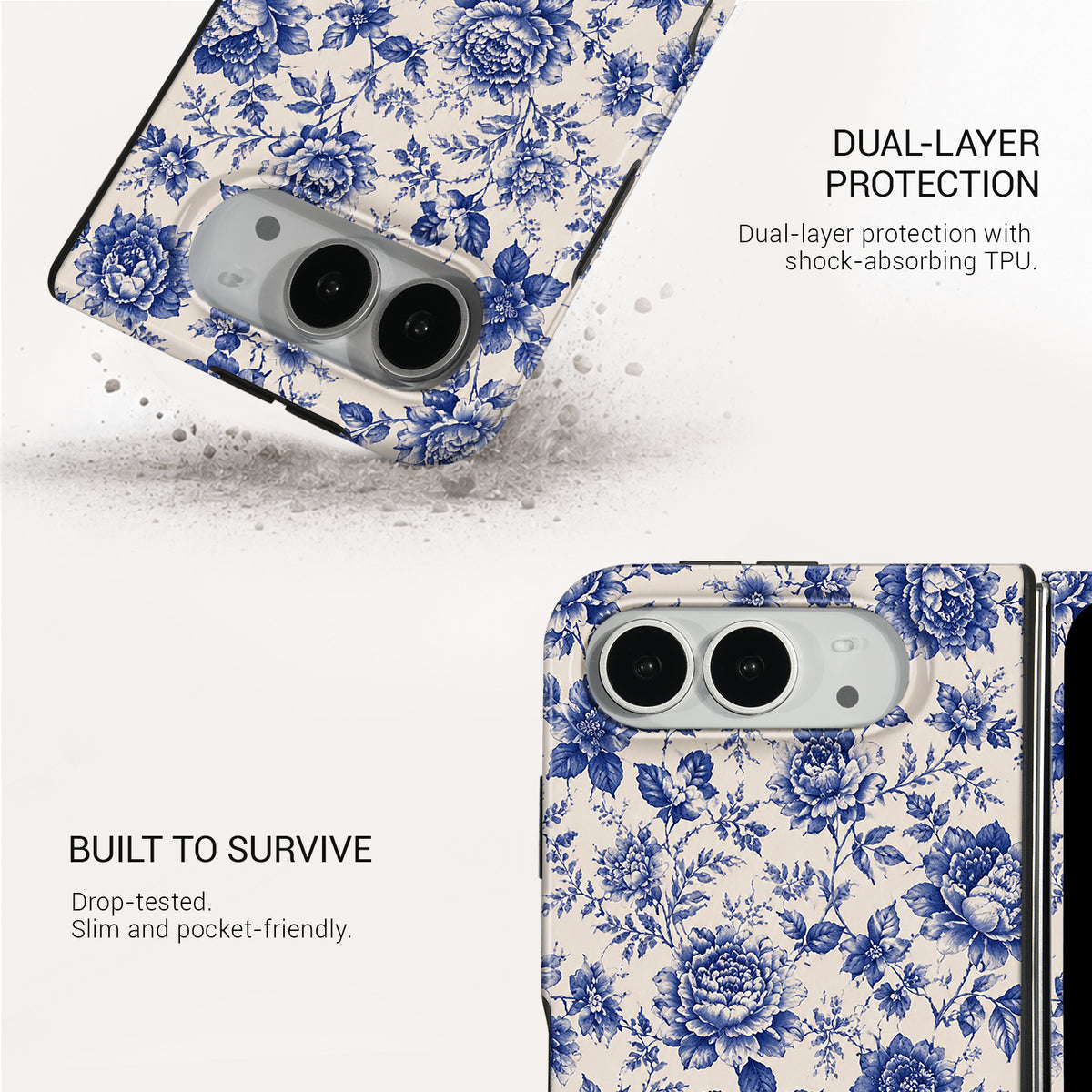 Porcelain Tough Phone Case#DEVICE_iPhone Duo