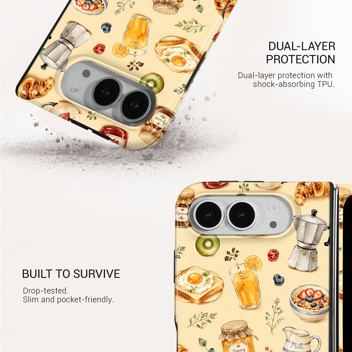 Sunday Morning Tough Phone Case#DEVICE_iPhone Duo