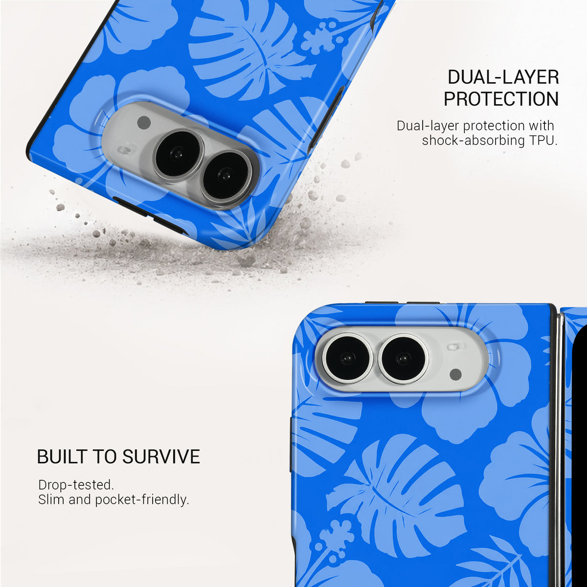 Ocean Bloom Tough Phone Case#DEVICE_iPhone Duo