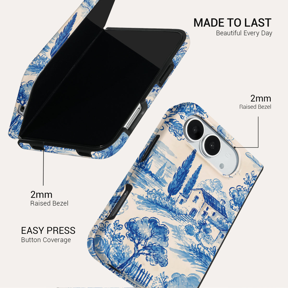 Toile Village Tough Phone Case#DEVICE_iPhone Duo