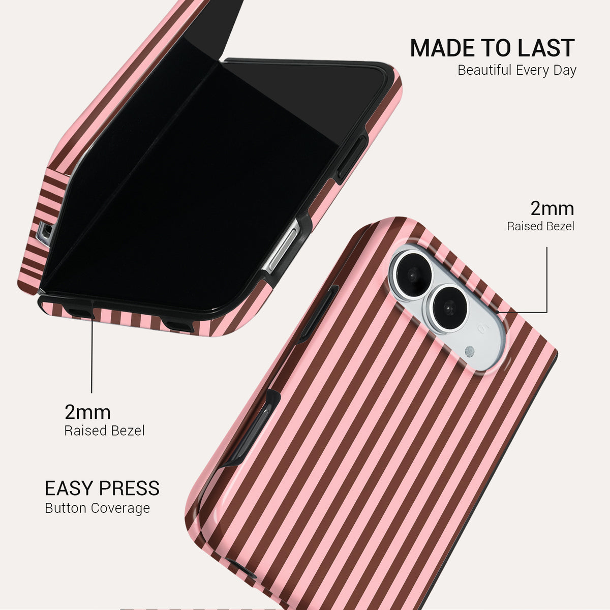 Neapolitan Tough Phone Case#DEVICE_iPhone Duo