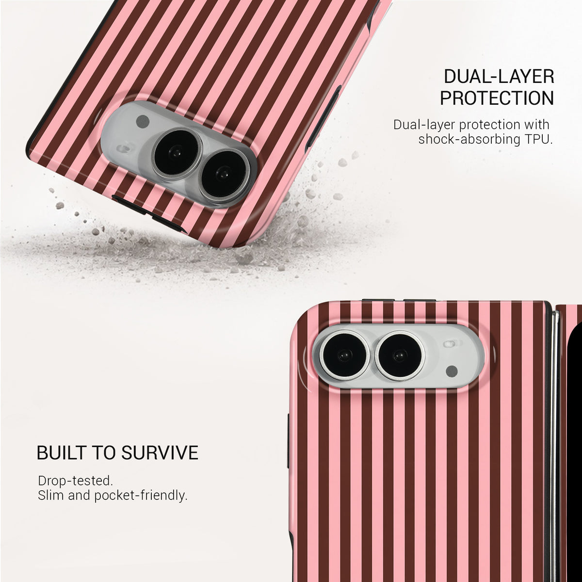 Neapolitan Tough Phone Case#DEVICE_iPhone Duo