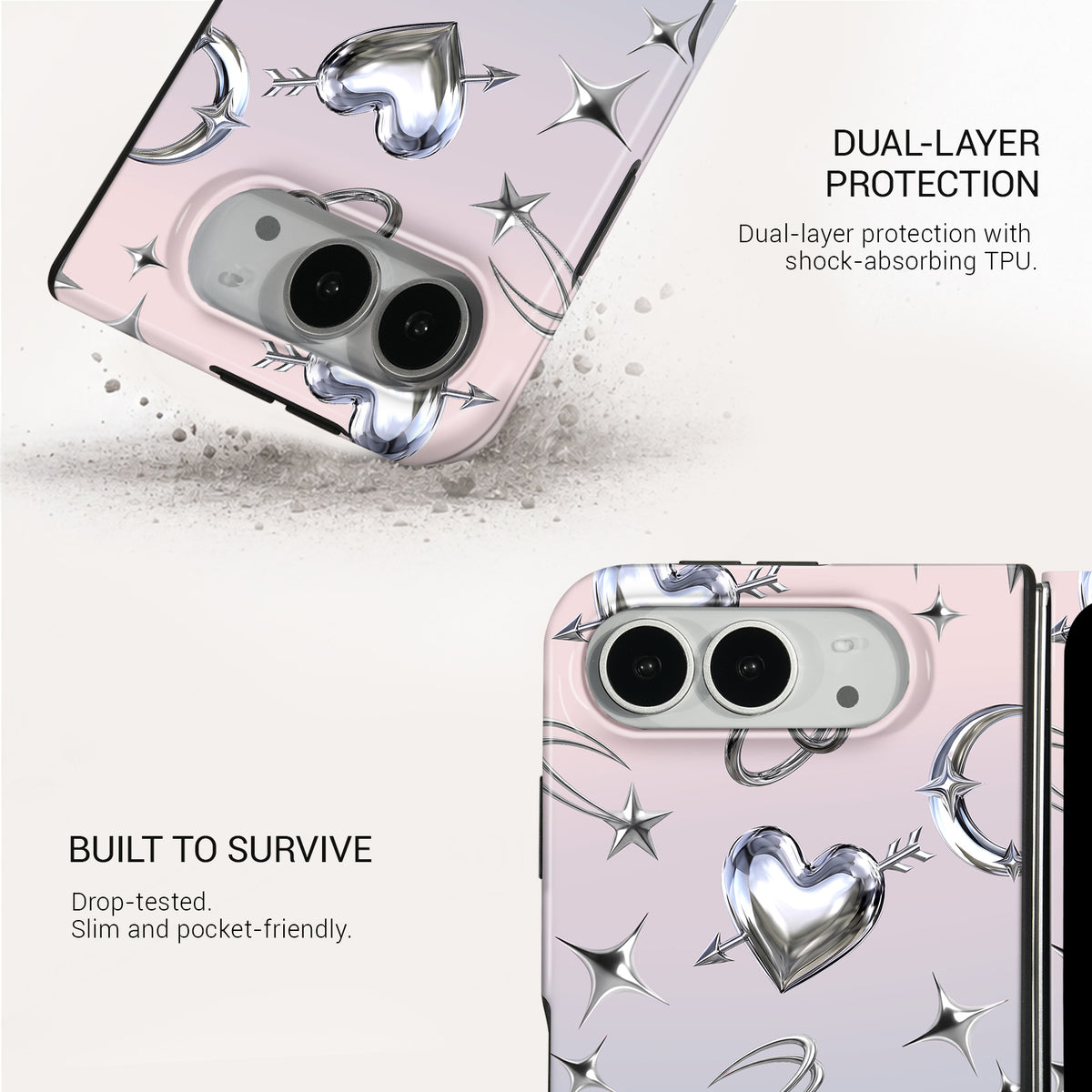 Glitter Pop Tough Phone Case#DEVICE_iPhone Duo