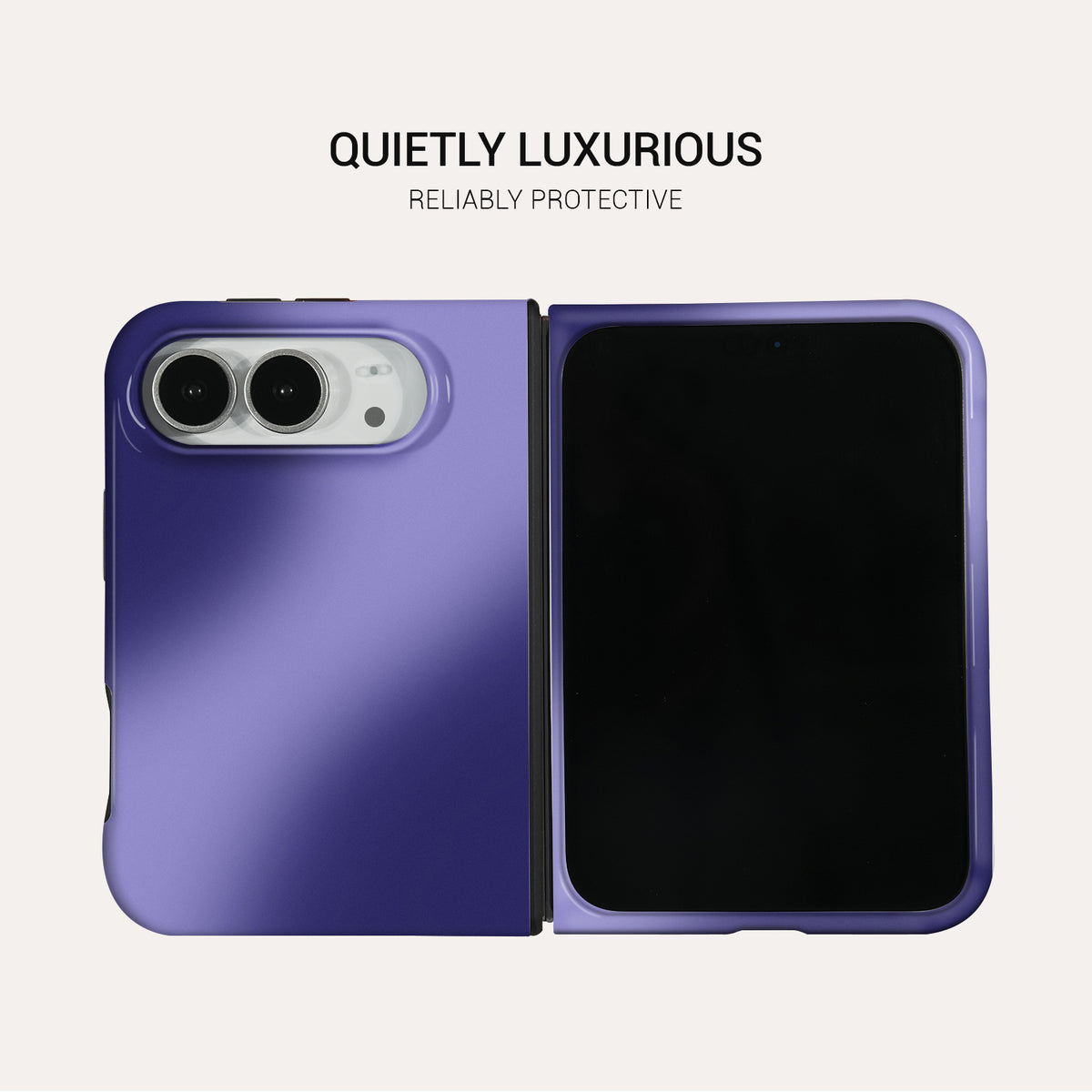 Purple Blur Tough Phone Case#DEVICE_iPhone Duo