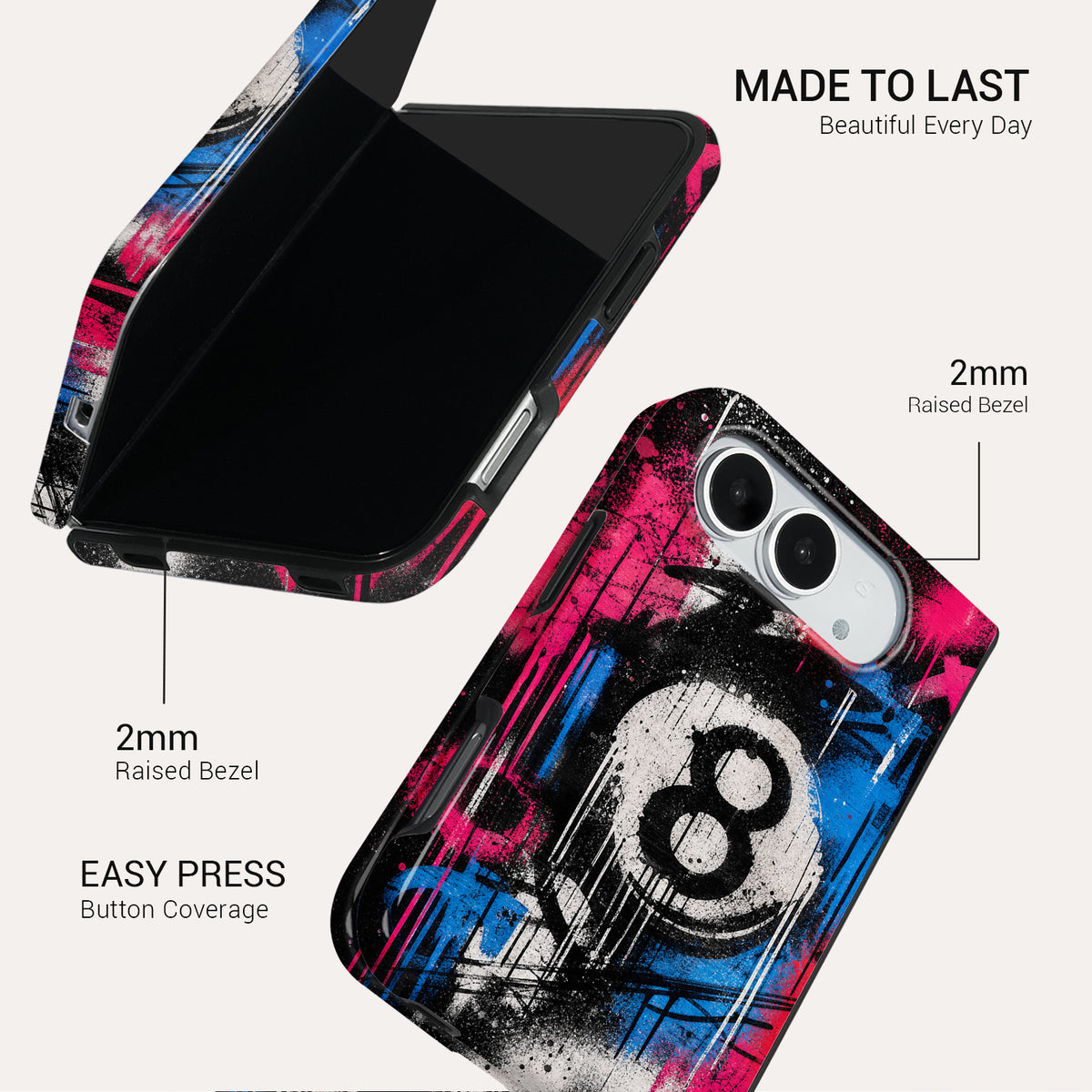 Break Shot Tough Phone Case#DEVICE_iPhone Duo