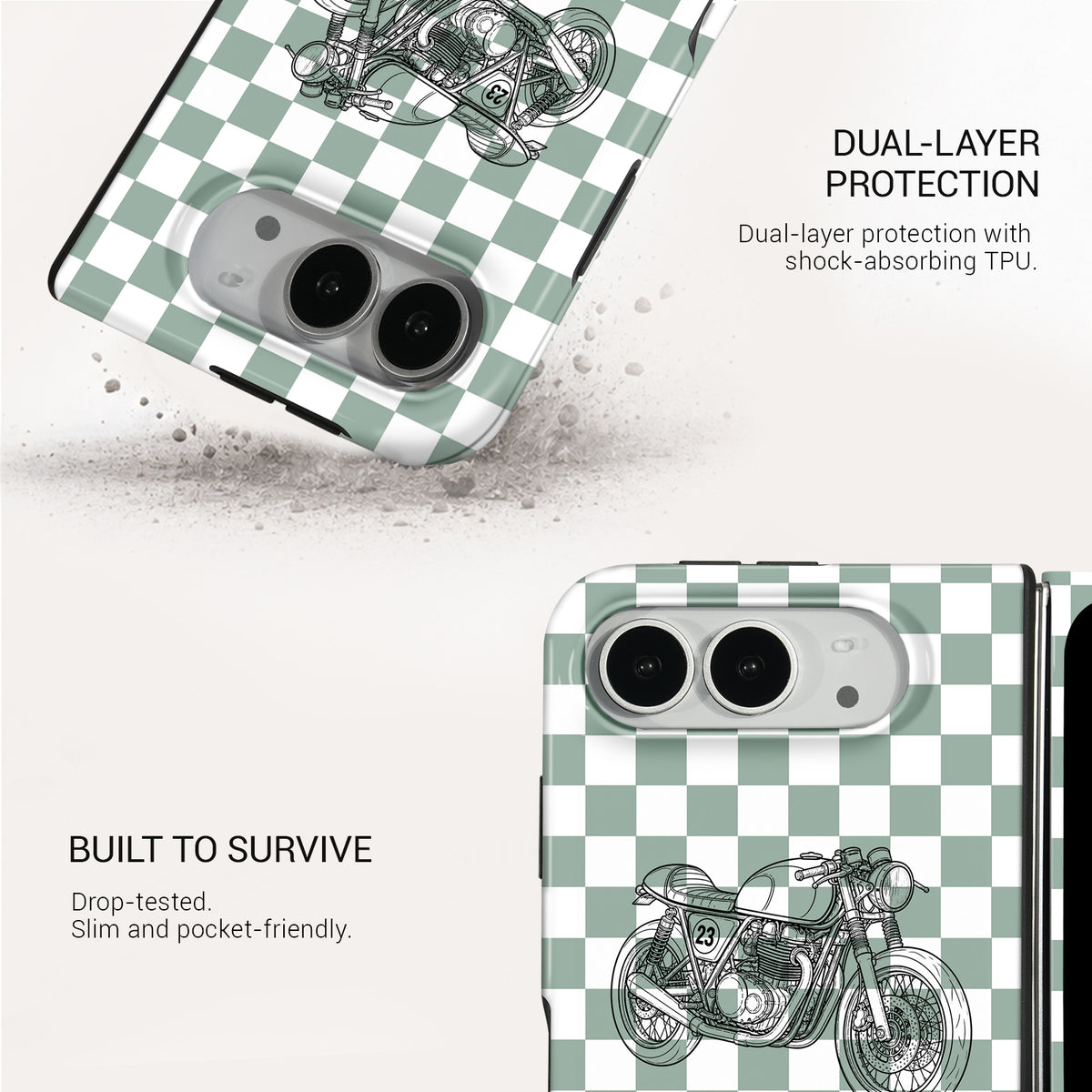 Cafe Racer Tough Phone Case#DEVICE_iPhone Duo